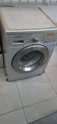 Lava e Seca Samsung Eco Bubble 8,5kg funcionando