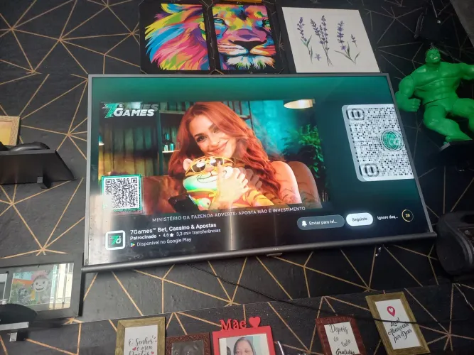 TV TCL 50 polegadas em perfeito estado