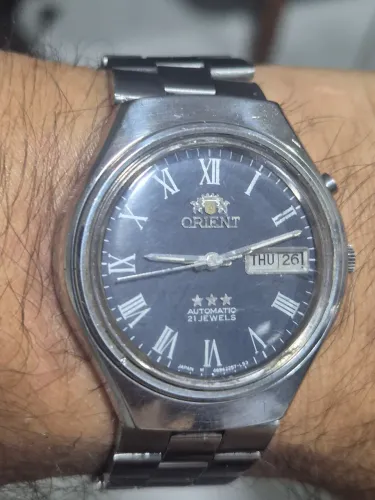 Relógio ORIENT 3 ESTRELAS  PRETO   -   FUNCIONANDO PERFEITAMENTE