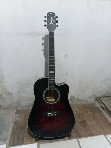Violão folk GIANNINI aço
