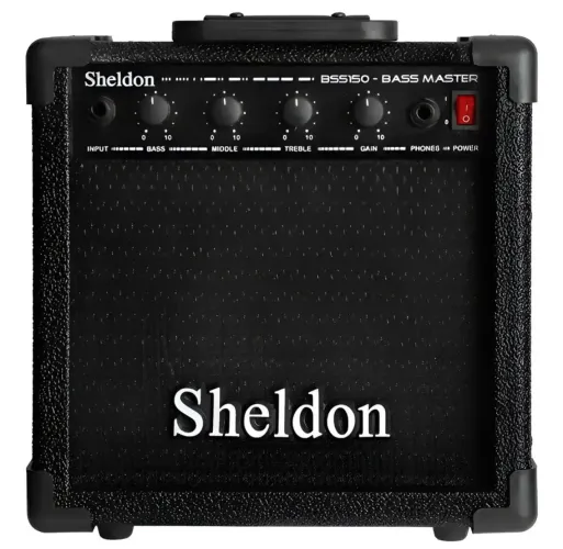 Cubo Para Baixo Bss150 Sheldon Preto 15w