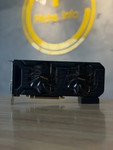 Placa de Vídeo PNY GeForce GTX 1060 | 6GB GDDR5 | VR Ready | 192-bit - Olx Pay