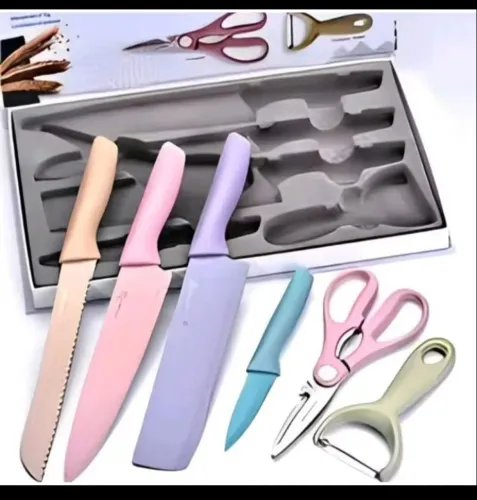 Kit de Facas Cozinha Luxuosa 