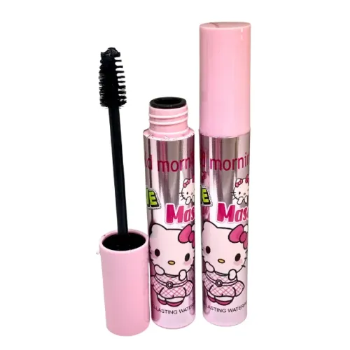 KIT 5 UNIDADES Máscara Cílios Rímel Preto Hello Kitty FOFO Make Up Kawaii Geek Sanrio