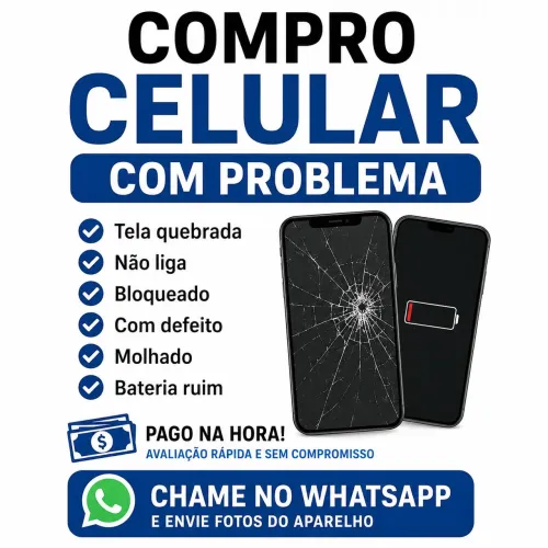 Celular quebrado