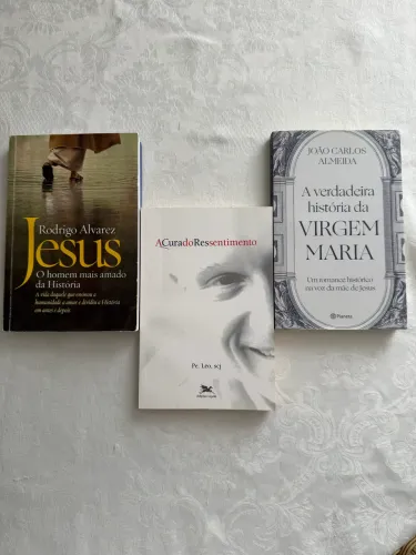 Kit 3 livros espiritualidade e reflexão - ótimo estado