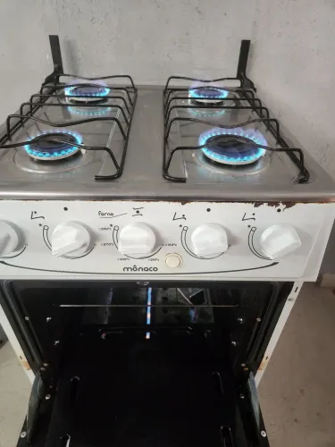 Fogão funcionando perfeitamente