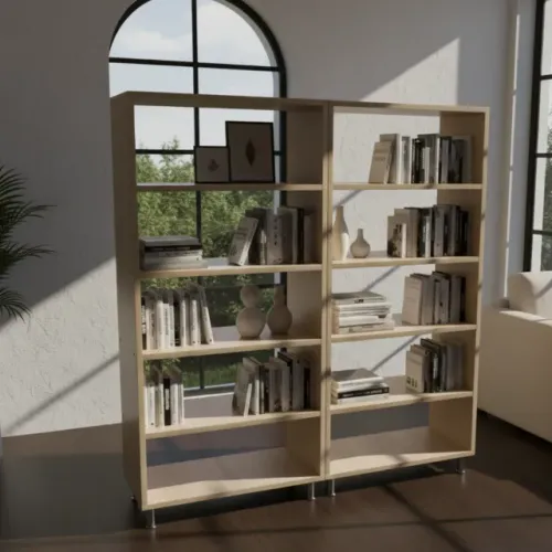 2 unidades Estante 1,20m MDF 18mm Reforçada 60x30cm - Multiuso Sala Quarto Escritório