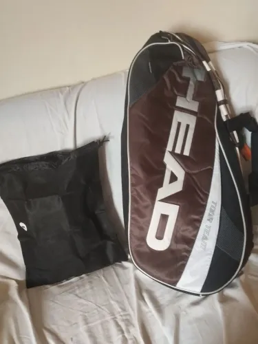 Raqueteira tripla Head 9R Tour Team Combi compartimento térmico/tênis e roupas NOVA ZERO