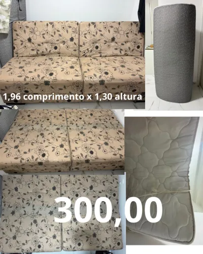 Sofá cama + pillow top