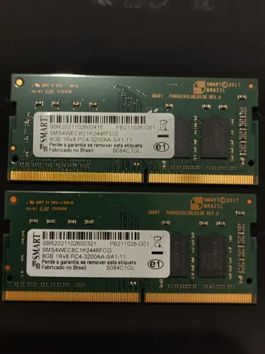 Kit Memória RAM 2x8 16GB DDR4 3200Mhz