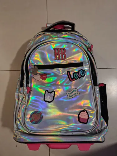 Mochila Rebecca bonbon rodinha