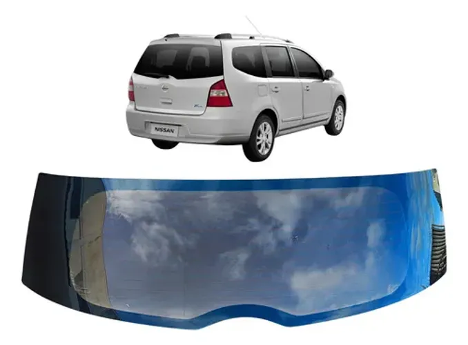 Vidro Traseiro Vigia Nissan Grand Livina 2012 A 2013