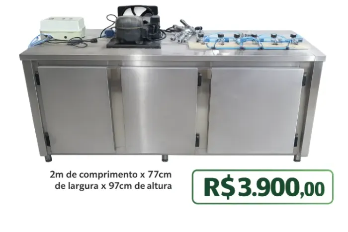 Balcão refrigerado 2m