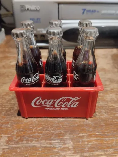 Mini engradado de Coca Cola Anos 80