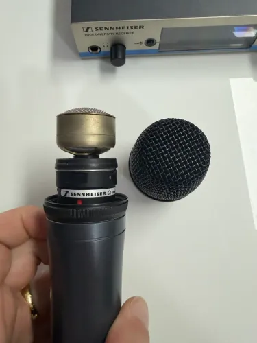 Microfone Sennheiser EW 500 G3 + cápsula e965 Original - Estado de Novo