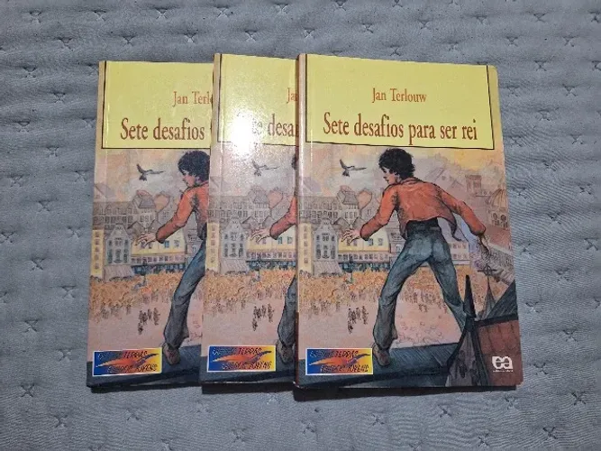 3 livros "Sete desafios para ser rei" leve 3 pague 2! (Vendo unitário tbm)