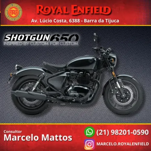 Shotgun 650 2027 0KM Metal Grey - Marcelo Mattos