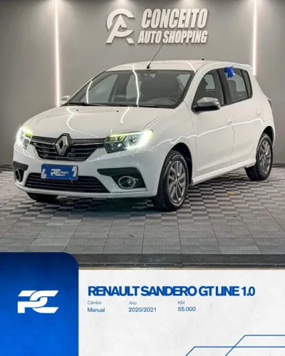 Renault Sandero GT Line Flex 1.0 12V 5P 2021
