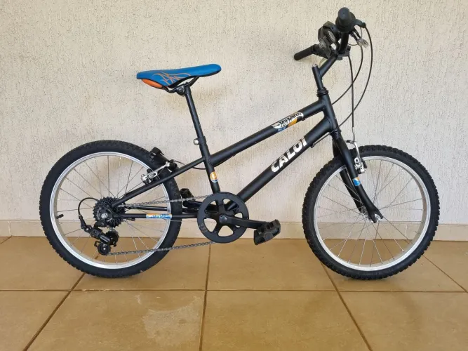 Bicicleta Infantil Caloi Hot Wheels Aro 20 - Com Marcha Shimano