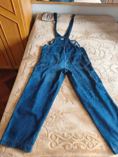 Macacão masculino jeans da marca LEE