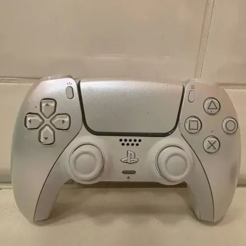Controle Sony DualSense PS5, Sem Fio, Chroma Pearl
