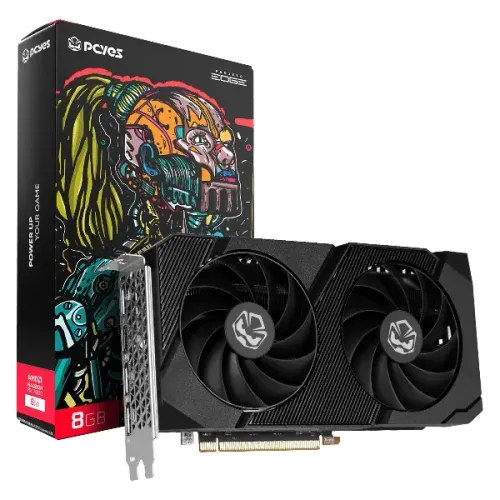AMD, RX 7600 8GB, GDDR6, PCYES, EDGE - LOJA CONCEITUADA