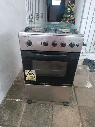 Fogão Esmaltec inox