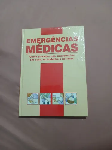 Livro Emergências Médicas - Guia Prático de Primeiros Socorros (Excelente Estado)