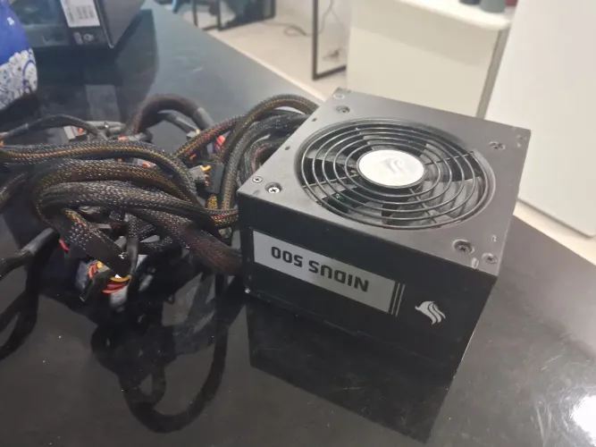 Fonte 500w Nidus 80 plus bronze