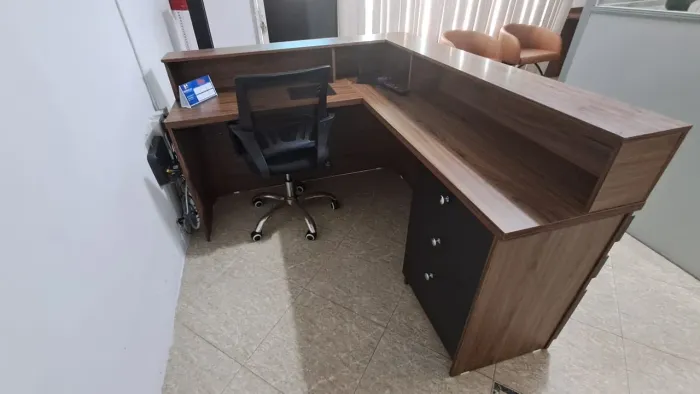 Balcão recepção, planejado