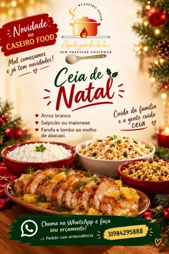 Ceia de Natal .
