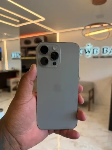 iPhone 16 Pro Max 256GB Natural 87% - Loja Fisica