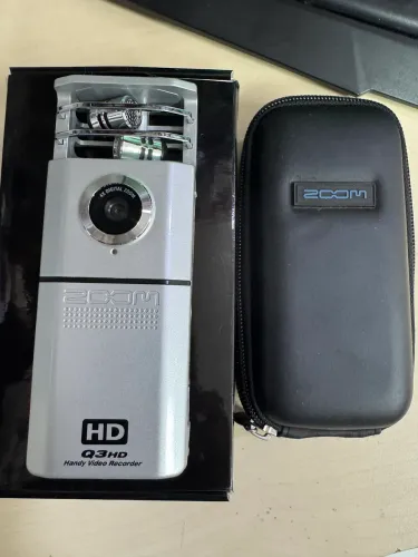 gravador Zoom Q3HD Handy Video Recorder