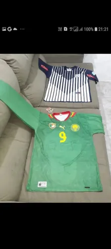 Seleção de Camarões Manga longa 