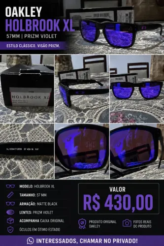 Oakley Holbrook Xl Violet Prizm Original