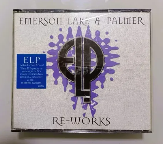 CD Triplo Emerson, Lake & Palmer - Re-Works (Edição Limitada Importada)