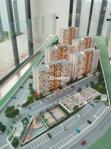Apartamento com 2 quartos para vender, lançamenot, Bairro dos Morros - Votorantim/SP.