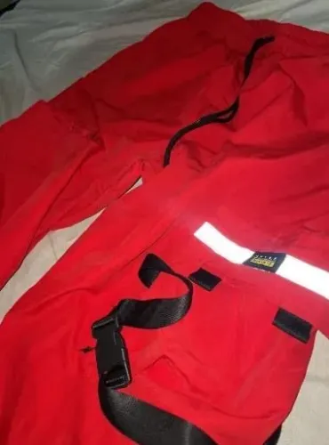 calça cargo masculina vermelha