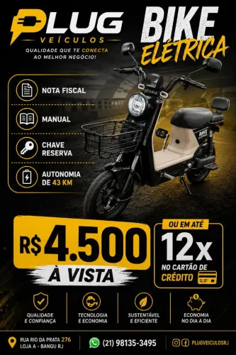Bike elétrica - 2026