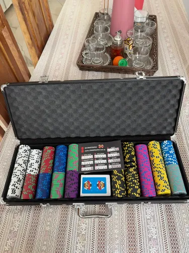 Maleta de Poker - 500 Fichas