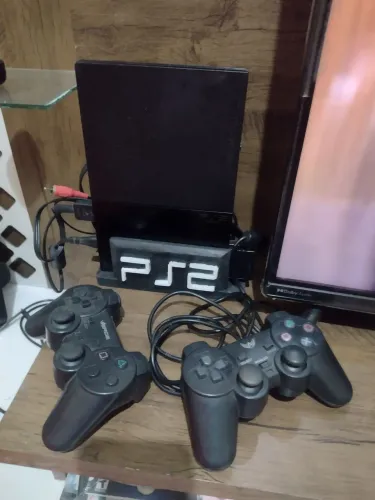 PS2 desbloqueado e com 11 jogos pegando tudo. Desbloqueio Matrix.