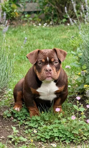 Filhote American Bully
