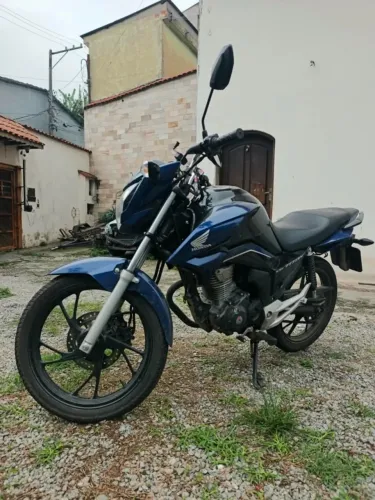 Honda CG Titan 160 ano 2024 azul