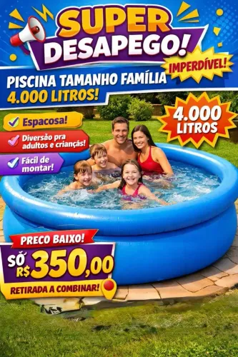 Vendo uma piscina