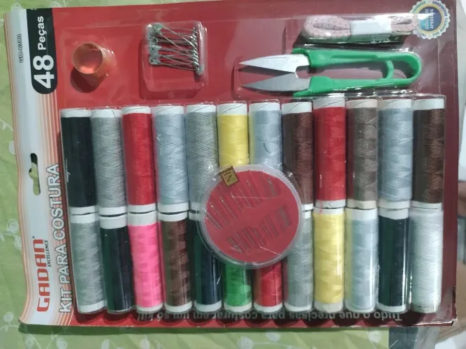 Kit costura completo 48 peças