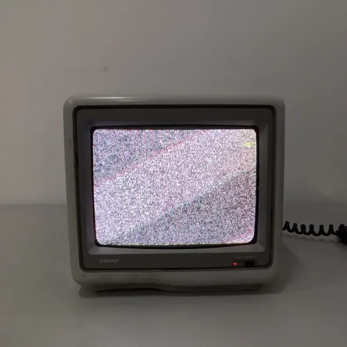 Vendo Mini TV de Tubo Semp Modelo 102 Rara Anos 90 tudo funcionando Semi novo