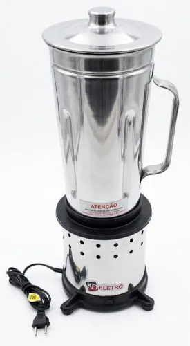 Liquidificador Industrial KD Eletro Inox 2L Semi Novo - 220V (1 Mês de Uso)