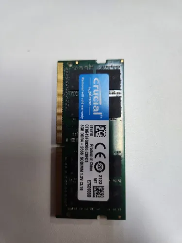 Memoria ram crucial 8gb ddr4-2666