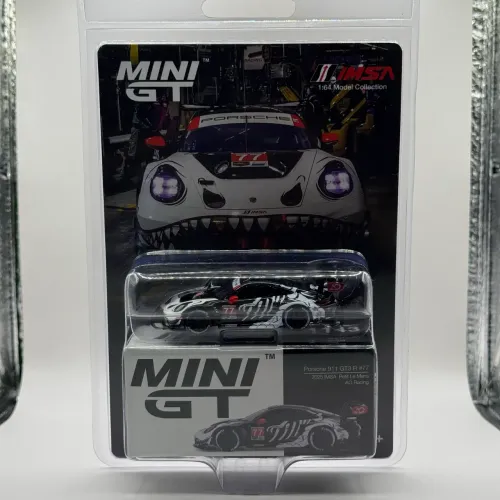 Mini GT 1143 - Porsche 911 GT3 R #77 2025 IMSA Petit Le Mans AO Racing